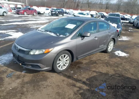 2012 Honda Civic Ex from USA, damaged, VIN 19XFB2F89CE367987